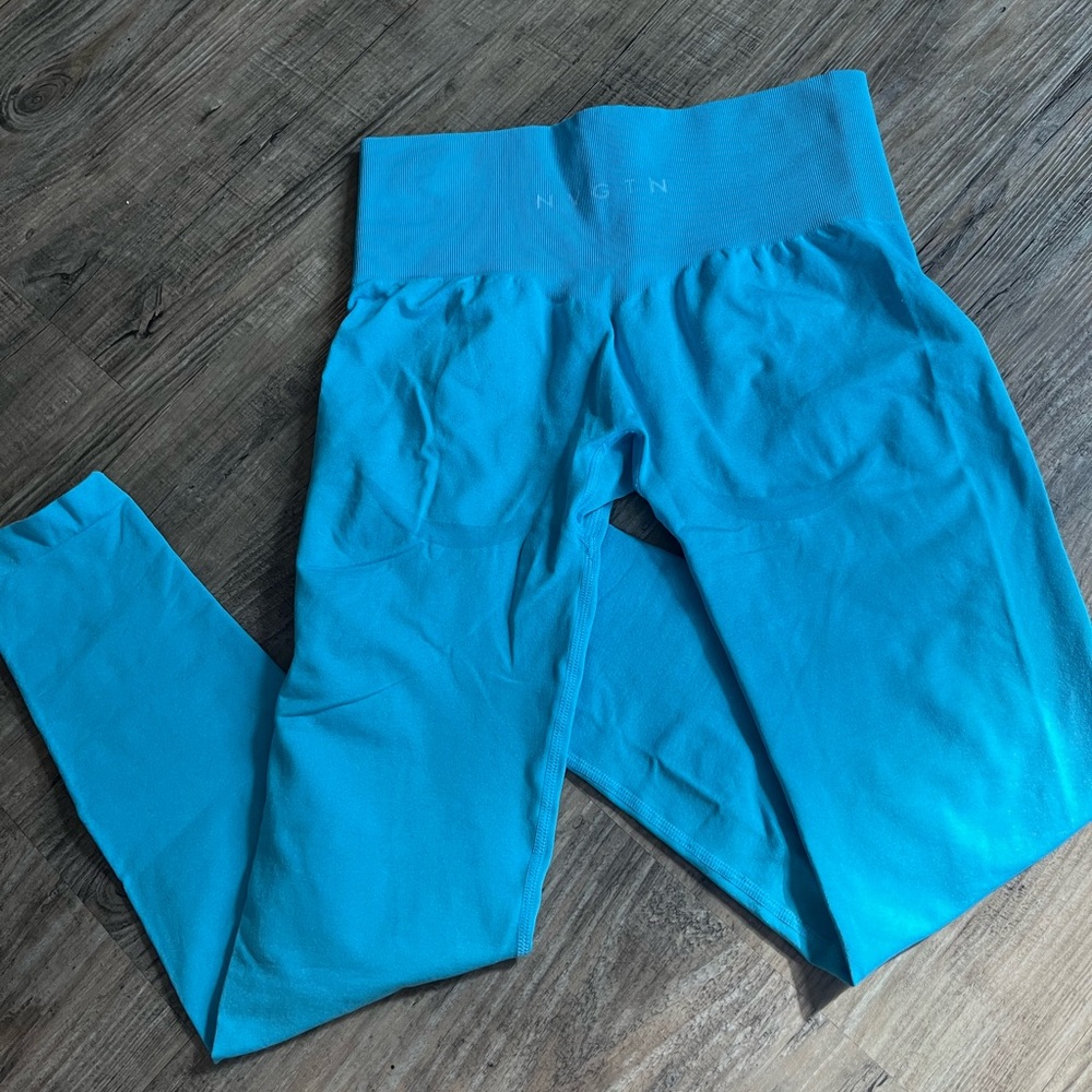 NVGTN Women's Vibrant Blue Leggings - Picture 3 of 5
